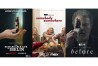 This combination of images shows promotional art for the documentary "The Remarkable Life of Ibelin,” left, the series "Somebody, Somewhere," center, and the new series "Before." (Netflix/Max/Apple TV+ via AP)